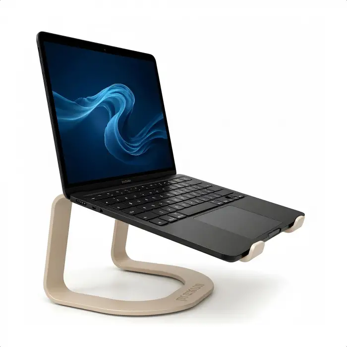 Prexua Lifter Ergonomik Metal Notebook & Laptop Standı (Gold)