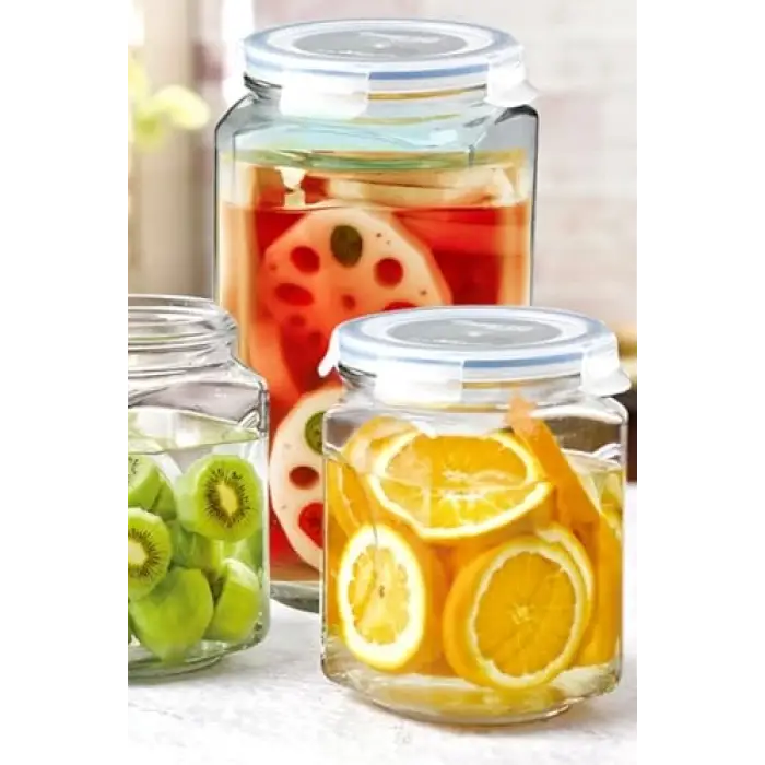 Primanova Kare Cam Kavanoz 2000 Ml