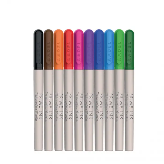 Prime Ink Multisurface 10lu Klasik Markör