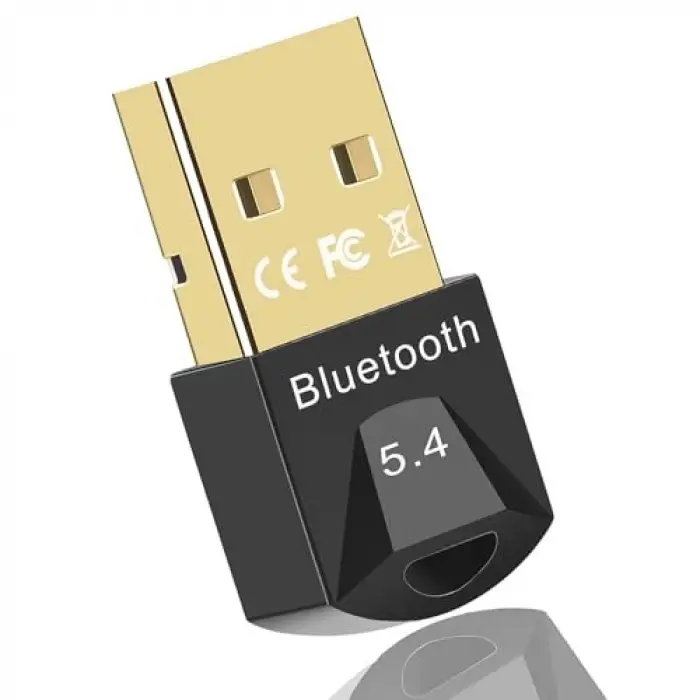 PrimeX PX-BTU54 Bluetooth 5.4 Nano USB Adaptör, PC Notebook Laptop İçin Mini Bluetooth V5.4 Dongle, Kulaklık Hoparlör Klavye Mouse Gamepad Bağlantı Adaptörü, Windows 11/10 Uyumlu