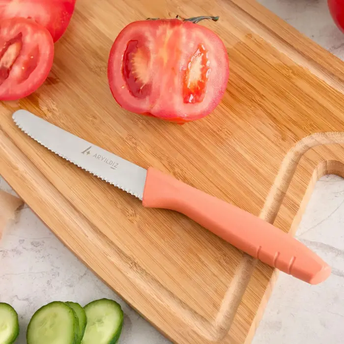 Primo Domates Bıçağı Somon 10 cm