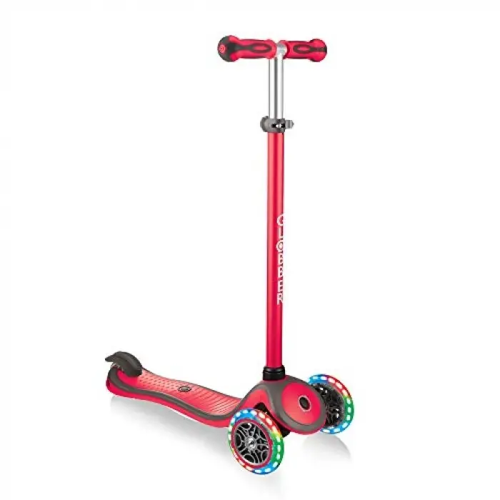 Primo Plus Işıklı Scooter - Kırmızı