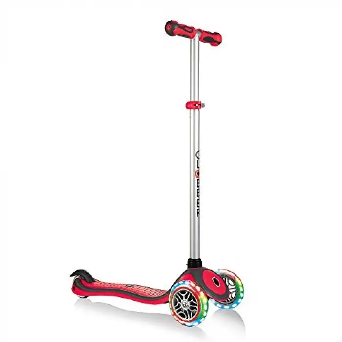 Primo Plus Işıklı Scooter - Kırmızı