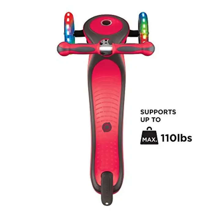 Primo Plus Işıklı Scooter - Kırmızı