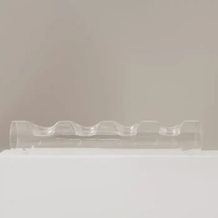 Primrose 4 lü Cam Mumluk 36x6 cm Transparan