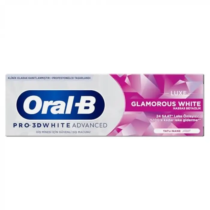 Pro 3D White Advanced Luxe Glamorous White Diş Macunu 75 ml