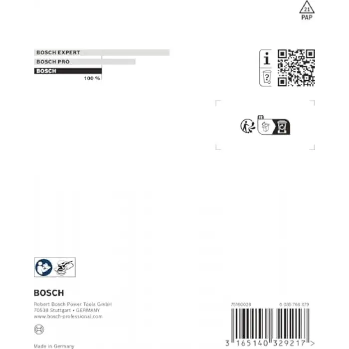 Pro Taşlama Diski için Pex 220 A (Ø 125 mm, Orta Sert)