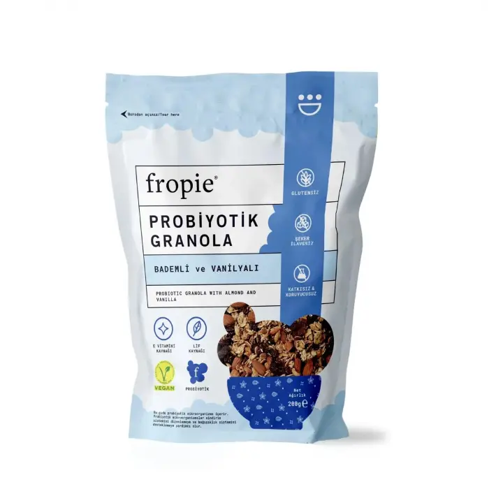 Probiyotik Granola - Badem & Vanilya 200 g