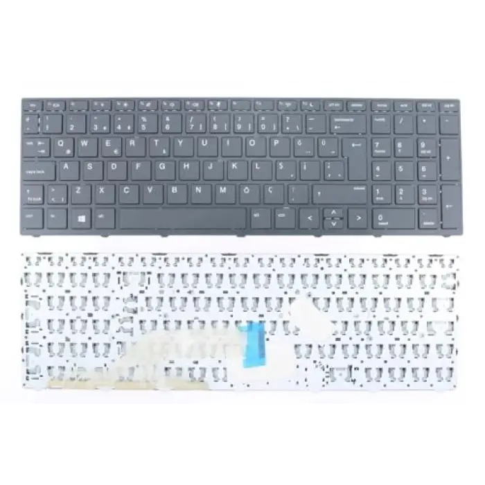 ProBook 450 G5 Uyumlu Türkçe Notebook Klavyesi Siyah