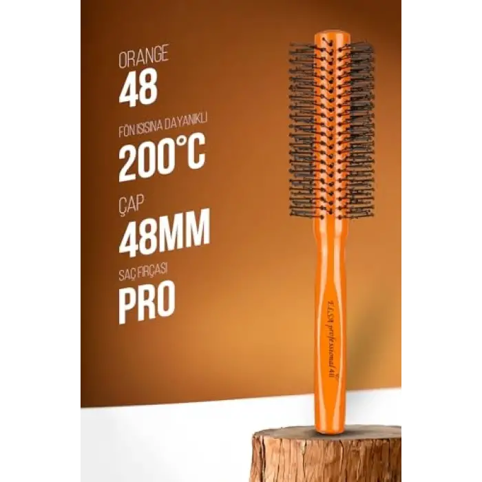 Professional 4X Erkek Saç Fırçası Set