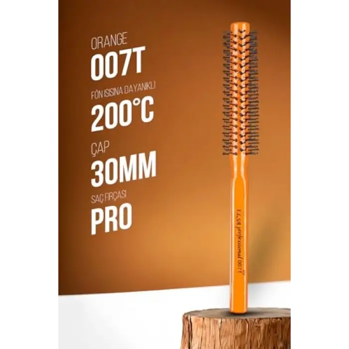 Professional 4X Erkek Saç Fırçası Set