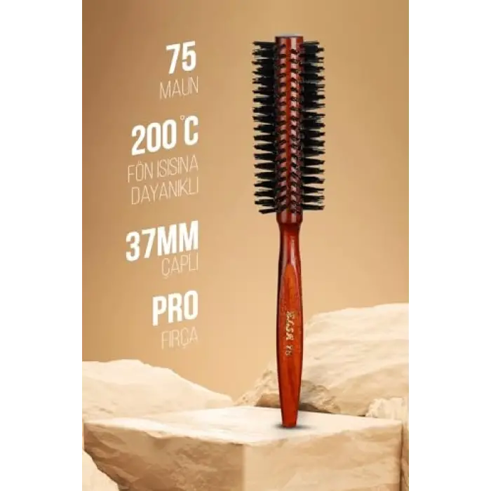 Professional 75 Maun Saç Fırçası