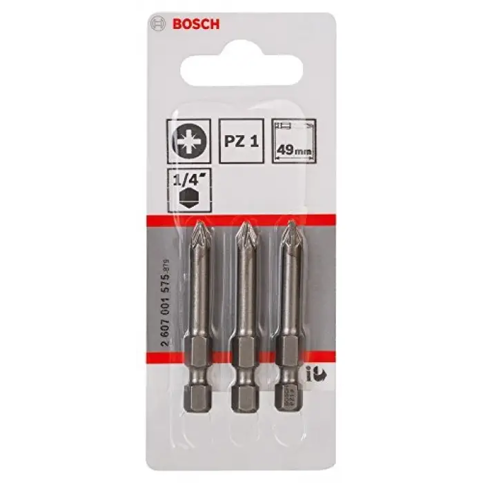 Professional Accessories Vidalama Ucu, 3 Adet, Gri