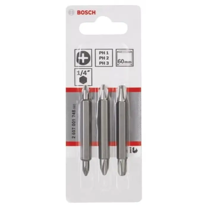 Professional Accessories Vidalama Ucu, Gri, 3 Adet