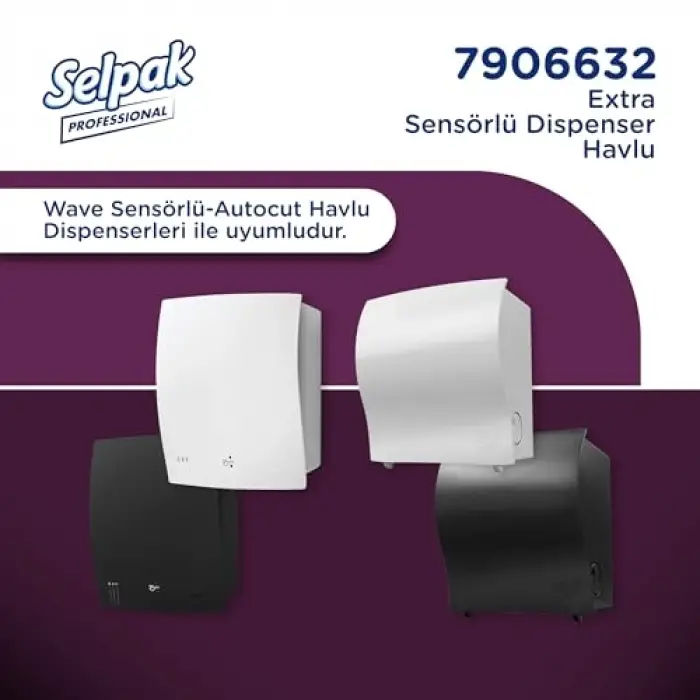 Professional Extra Sensörlü Havlu, 21 Cm, 85 Metre