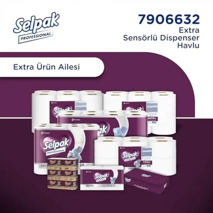 Professional Extra Sensörlü Havlu 21 Cm 85 Metre