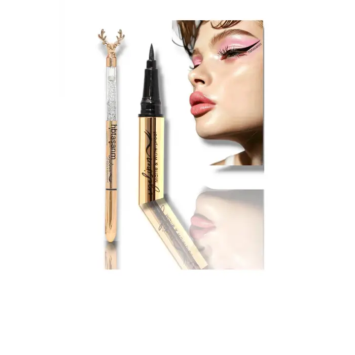 Professional Makeup Siyah Eyeliner Waterproof Black Eyeliner