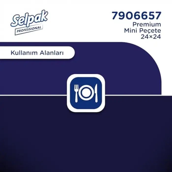 Professional Peçete Mini, 50 Yaprak, 24lü