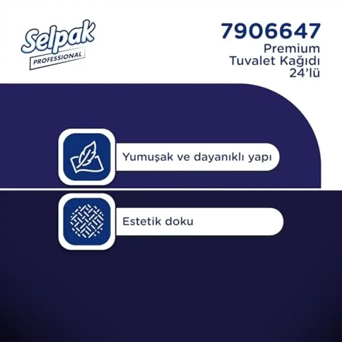 Professional Premium Tuvalet Kağıdı, 24 Rulo
