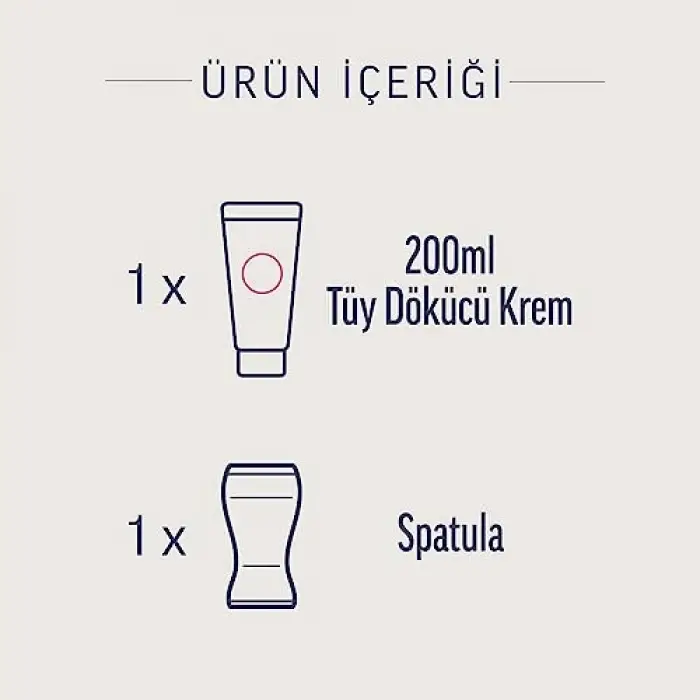 Professional Tüy Dökücü Krem 200 ml