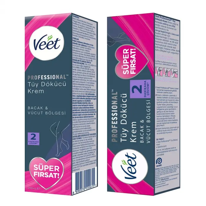 Professional Tüy Dökücü Krem 200 ml