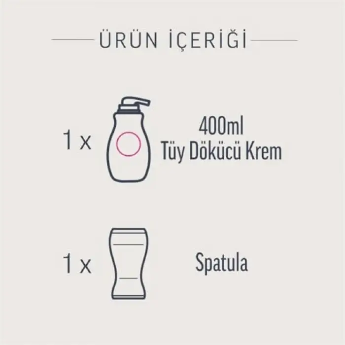 Professional Tüy Dökücü Krem 400 ml