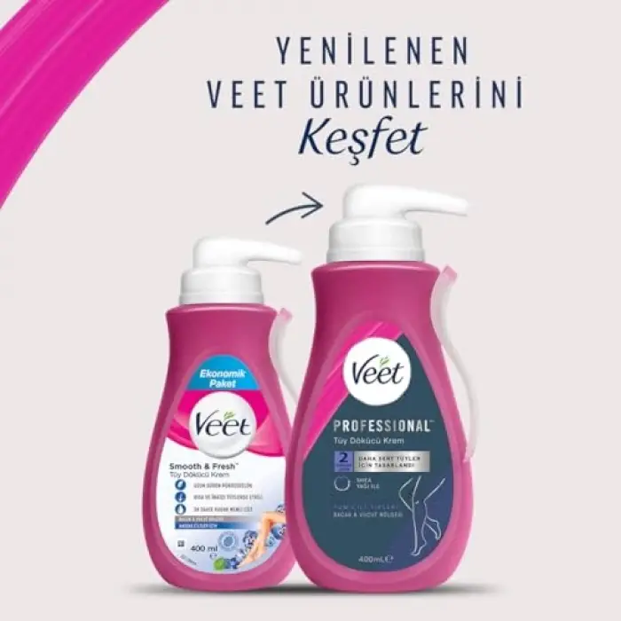Professional Tüy Dökücü Krem 400 ml