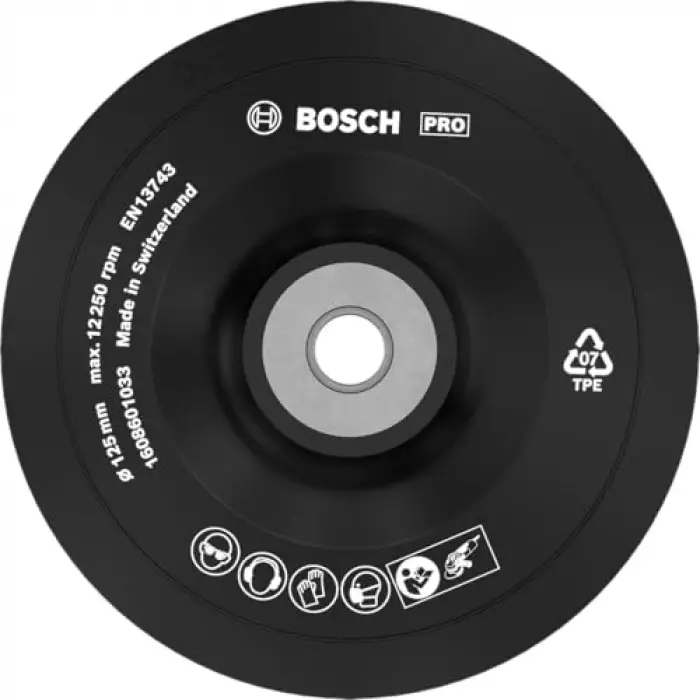 Professional Zımpara diski, 125 mm, 1 adet