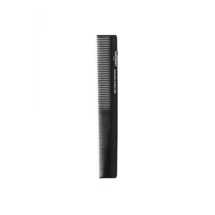Profesyonel Antistatic Carbon Tarak 020 Siyah