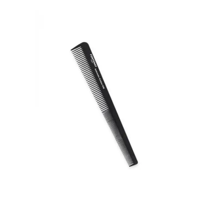 Profesyonel Antistatic Carbon Tarak 048 Siyah