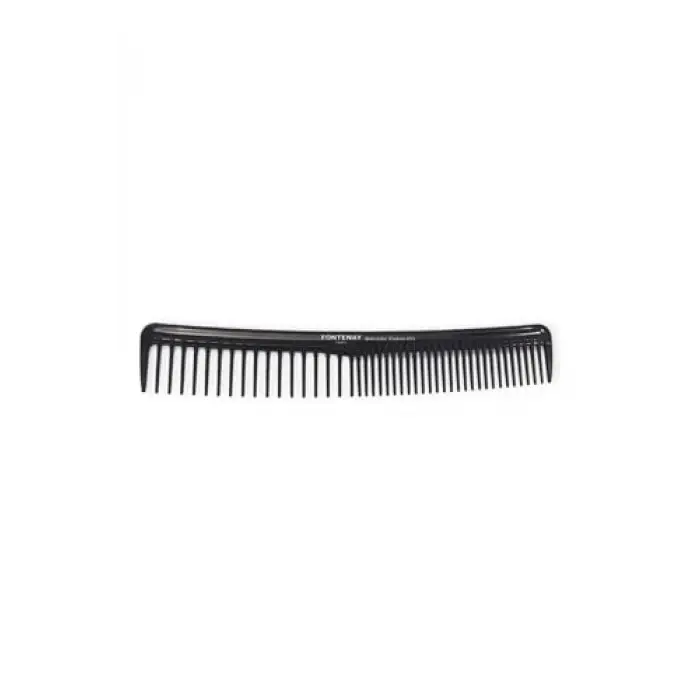 Profesyonel Antistatic Carbon Tarak 053 Siyah