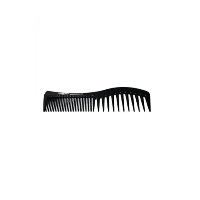 Profesyonel Antistatic Carbon Tarak 059 Siyah