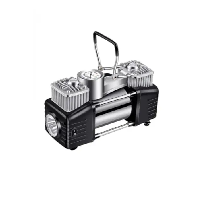 Profesyonel Çift Pistonlu Kompresör 12V 150 Psi Dakikada 85 L