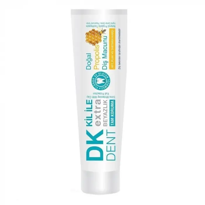 Propolis Florürsüz Doğal Diş Macunu 75 ml