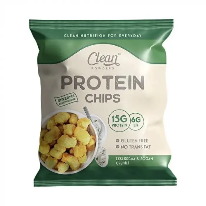 Protein Chips 50 g Ekşi Krema Soğan 4 Adet
