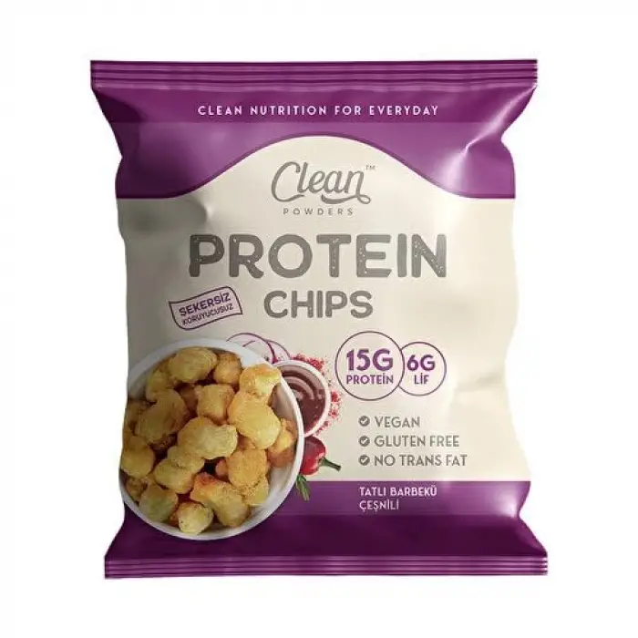 Protein Chips 50 g Tatlı Barbekü 4 Adet