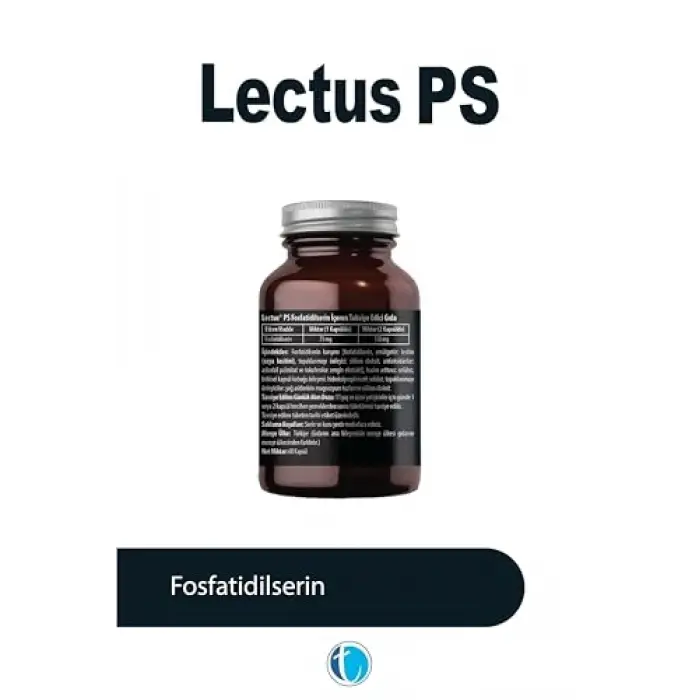 Ps Fosfatidilserin 60 Bitkisel Kapsül