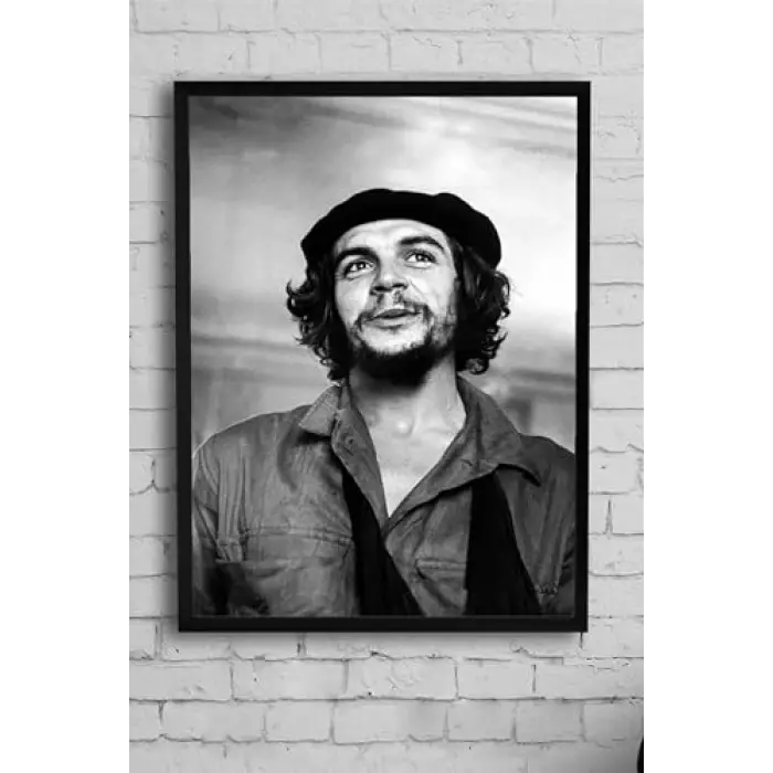 (pster10536) Che Guevara Çerçeveli Tablo 3 (50x70cm)