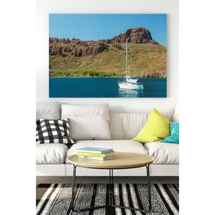(pster15656) Datça Manzara Kanvas Tablo 30 x 40