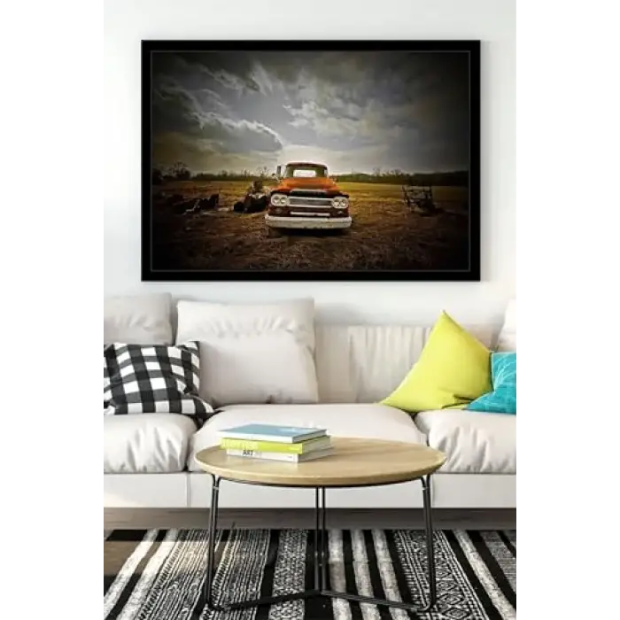 (pster15757) Dodge Araba Kanvas Tablo 30 x 40