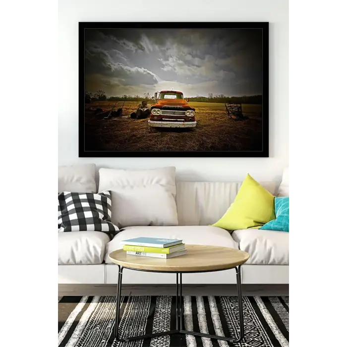 (pster15757) Dodge Araba Kanvas Tablo 30 x 40