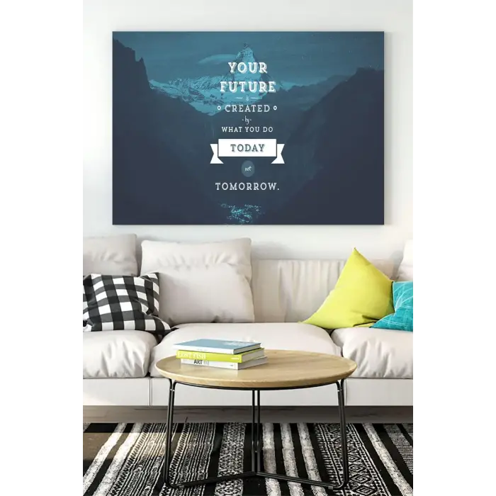(pster17183) Your Future Girişimcilik Kanvas Tablo 50 x 70