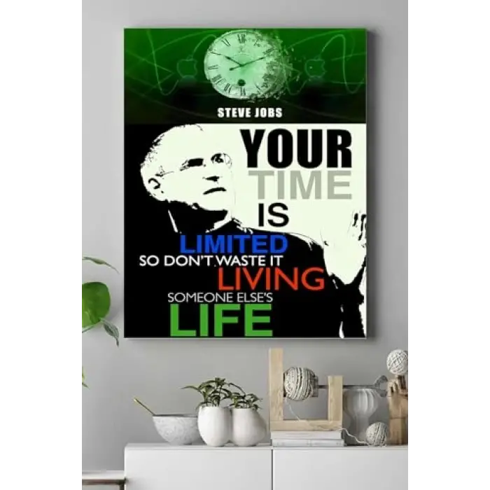(pster18130) Your Time Girişimcilik Kanvas Tablo 21 x 30
