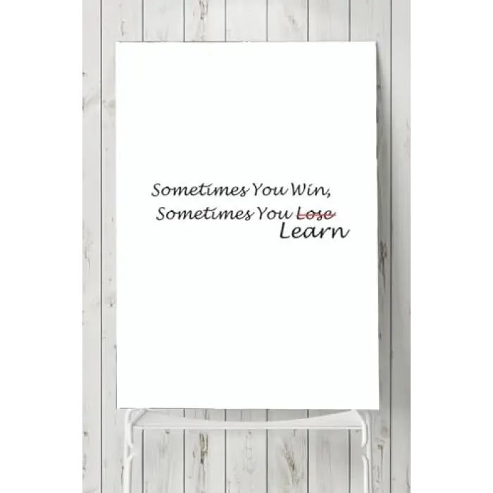 pster6857 Win - Learn Girişimcilik Poster