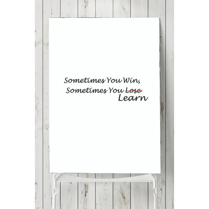 pster6857 Win - Learn Girişimcilik Poster