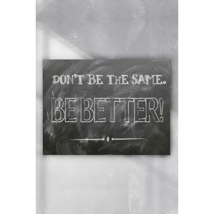 (pster7048) Dont Be The Same Girişimcilik Poster (50x70cm)
