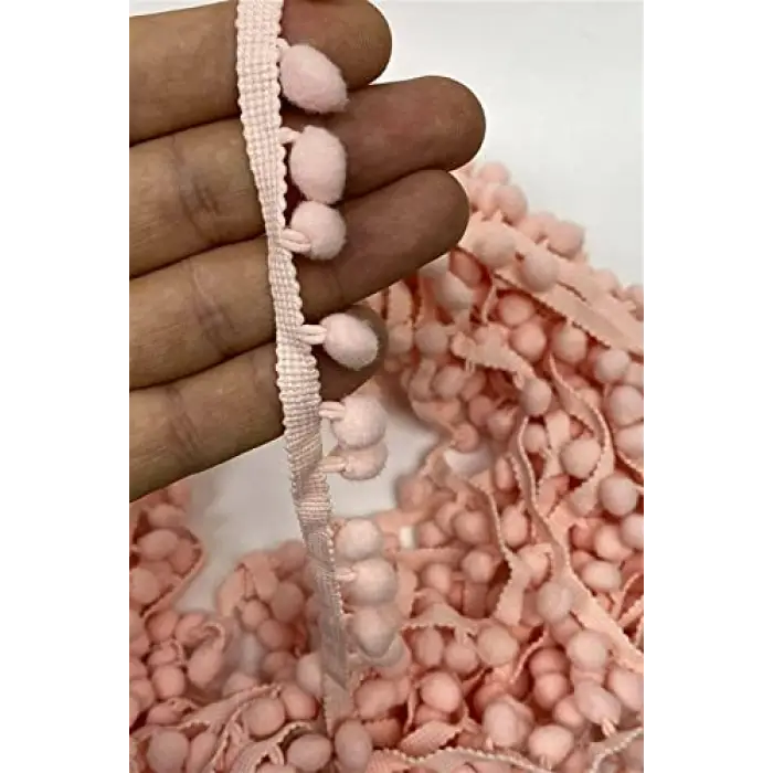 Pudra, Açık, Ponpon Şerit 10 Metre