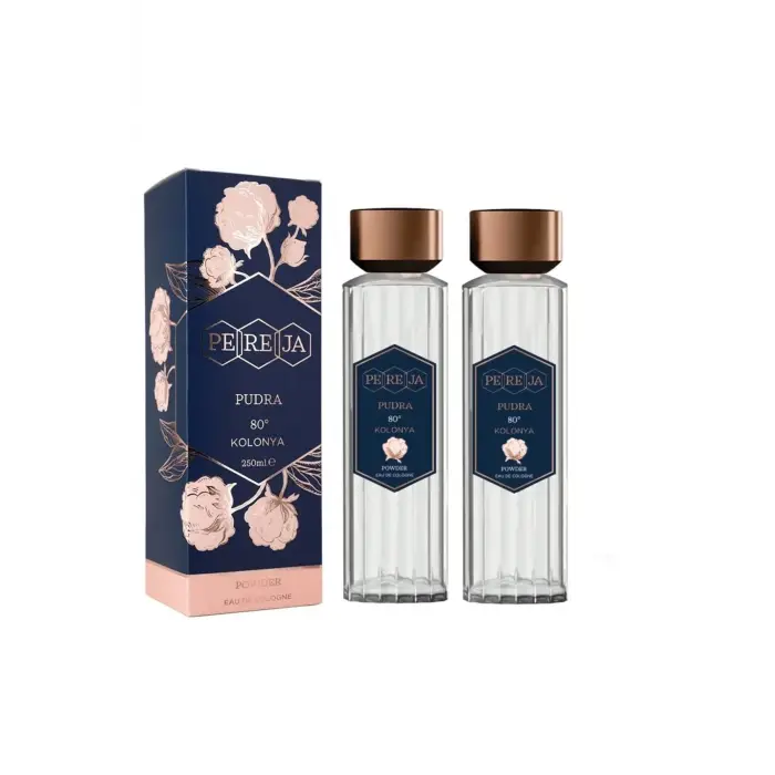 Pudra Kokulu Kolonya 250 ml, 2li Set