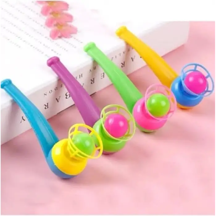 Püf Püf Üflemeli Uçan Top Oyuncak Saksafon 5 Adet