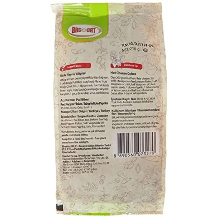 Pul Biber Ekonomik Boy 210 g